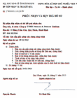 Phiếu nhận hồ sơ và hẹn trả kết quả